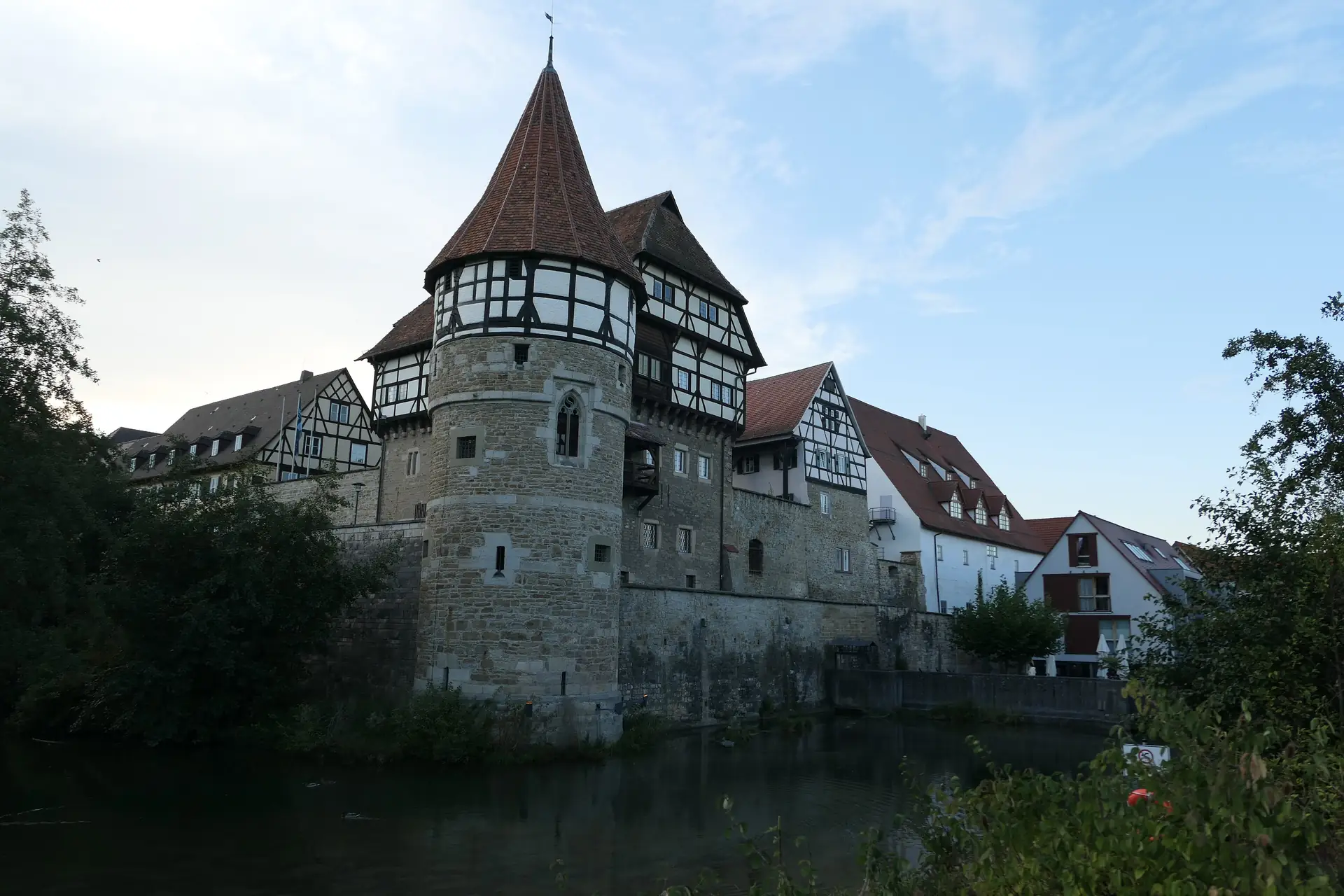 Zollernschloss an der Eyach in Balingen